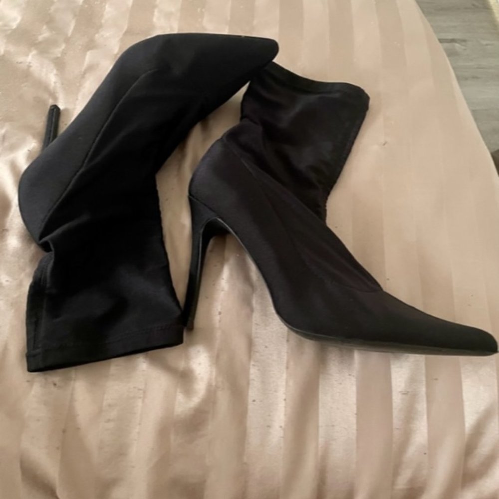Black Sock Booties